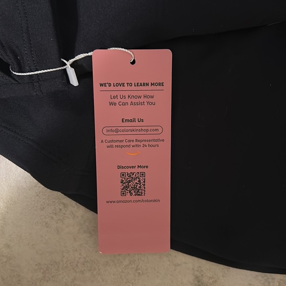 colorskin Women's Cropped Athletic Jackets Half Zip Pullover Long Sleevle. Black - Picture 3 of 5